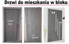 Drzwi wejściowe ZEWNĘTRZNE wewnętrzne z montażem do bloku - 2