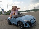 Autko na akumulator AUDI RS ETRON LED RADIO SKÓRA - 1