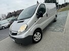 Opel Vivaro Lift Long 2.5CDTi 2010r Navi Klimatyzacja VAT-1A 3-osobowy - 14