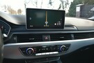 Audi A4 2.0TDi 150KM Automat 2016r. Virtual Kamera NAVi FullLED alufelgi18" - 15