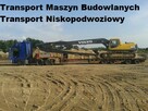 Niskopodwoziowy Transport Maszyn Rolniczych Budowlanych - 11
