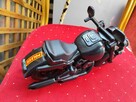 Motocykl motor czarny zabawka na półkę harley pojazd - 5