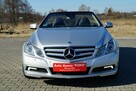 E 250 204 KM CABRIO Z NIEMIEC  NAVI KSENON AUTOMAT SKÓRA  SERWIS W ASO - 14