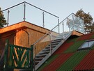 Ogrodzenia nowoczesne balustrady nierdzewne szklane schody - 6