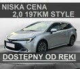 Toyota Corolla Style 2,0 196KM Kamera Super Niska Cena Dostępny od ręki 1594 zł - 1