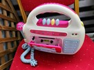 Magnetofon Kasetowy na Kasety Magnetofonowe Barbie karaoke - 6