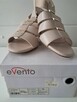 Buty damskie sandały beżowe „Evento”, do sprzedania - 6