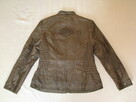 Kurtka ramoneska brązowa ze skórki, rozm. 42 / L - 6
