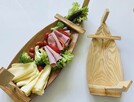 Taca na jedzenie do podawania sushi statek łódka z drewna 50 - 14