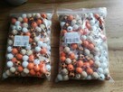 Koraliki Drewniane DIY z drewna korale deko pomarańczowe - 8