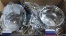 Garnki Bergner 12 el patelnia teflon złocone uchwyty ind gaz - 3