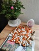 Koraliki Drewniane DIY z drewna korale deko pomarańczowe - 3