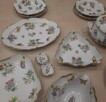 Wzorzysta porcelanowa zastawa stołowa Herend Viktória. VBO - 10
