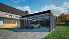 Car Porty Aluminiowe na Wymiar w Gard House - 3