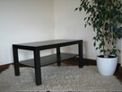 Stolik kawowy Ikea Lack, szafka RTV czarny brąz, ława, 90x55 - 6
