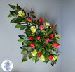 stroik na cmentarz Kompozycja nagrobna tulipany - 6