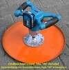 Zacieraczka lekka do żywic i betonu, light trowel/polisher - 8