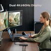 FIRMA UGREEN REVODOK Pro 10Gbps USB C Hub 2HDMI 4K@60Hz - 2