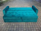 Kanapa-150 cm szerokie spanie/sprężyny bonell/pojemnik - 8
