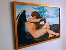Obraz na płótnie - Upadły anioł ,Alexandre Cabanel, 50x70cm - 5