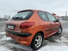 ** Peugeot 206 ** 1.1 Benzyna z Gazem ** 2003r Oszczędny Zad - 3