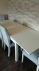 Kraków Stół biały Ikea i krzesła szare - 6