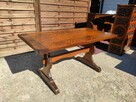 Drewniany stół 160x80 do jadalni kuchni vintage WYPRZEDAŻ! - 2