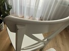 IKEA INGOLF 2 krzesła drewniane w kolorze BIAŁYM - 5