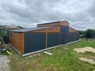 Hala Wiata blaszana Premium 15m x 8m profil ocynk Premium - 4