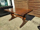 Drewniany stół 160x80 do jadalni kuchni vintage WYPRZEDAŻ! - 3
