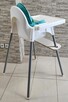 Ikea Antilop krzesło do karmienia + podnóżek + miękkie oparc - 3