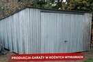 GARAŻE BLASZANE 3x5- 2 GATUNEK PRODUCENT - 5