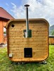 SAUNA OGRODOWA 250cm piec na drewno - 4