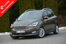 Ford Grand C-MAX Lift Radar ACC 7-foteli Xenon LED Navi  BLiS Sony El. klapa Alu17"