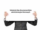 szkolenia BHP wstępne i okresowe Sosnowiec - 2