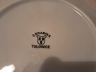 Talerzyki deserowe - porcelana z Tułowic (5 szt.) - 12