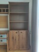 Zestaw mebli do pokoju BRD, szafa, regał, słupek, półka - 3
