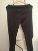 Czarne sportowe leginsy M- L - 2