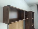 Zestaw mebli do pokoju BRD, szafa, regał, słupek, półka - 8