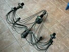 Lampa / Żyrandol wiszący czarny w stylu Rustykalnym - 6