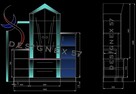 Dokumentacja techniczna w Autocadzie (meble, wnetrza, mechan