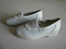 Wygodne buty damskie, rozm. 37,5 skóra naturalna, tęgość H - 4