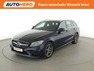 Mercedes C 300 FV23% PHEV multi beam LED skóra/alcantara el sterowane i grzane fotele