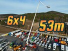Mercedes ACTROS 2632 Zwyżka WUMAG WT 530 Podnośnik Koszowy Wysokość Podnoszenia 53m 39m w bok 6X4 (R
