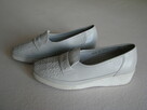Wygodne buty damskie, rozm. 38 skóra naturalna - 5