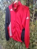 Bluza Adidas Kurtka Męska dresowa sportowa Piłkarska czerwon - 3