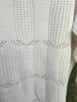 Sweter Biały wełniany ażurowy dla Kobiet damski z dekoltem - 2