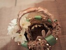 Koszyk wielkanocny handmade 22,5 x 12,5 x 12 cm - 6