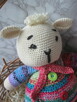 Zabawka amigurumi*Pluszak*Kolorowa Owieczka bobas*Handmade - 7