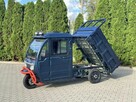Użytkowy Elektryczny trójkołowiec wozidło z kabiną! BEZ PRAW - 3